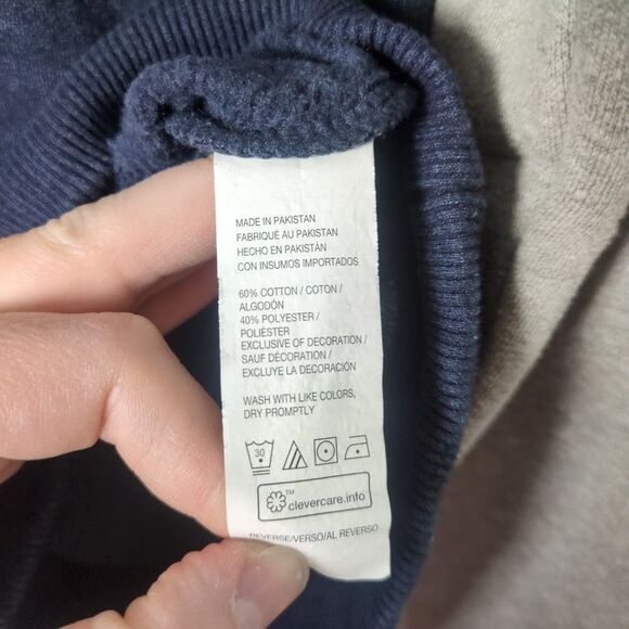 Izod Sweater Men's M Heathered Gray Soft Advantage Performance Stretch 1/4 Zip - Picture 4 of 7